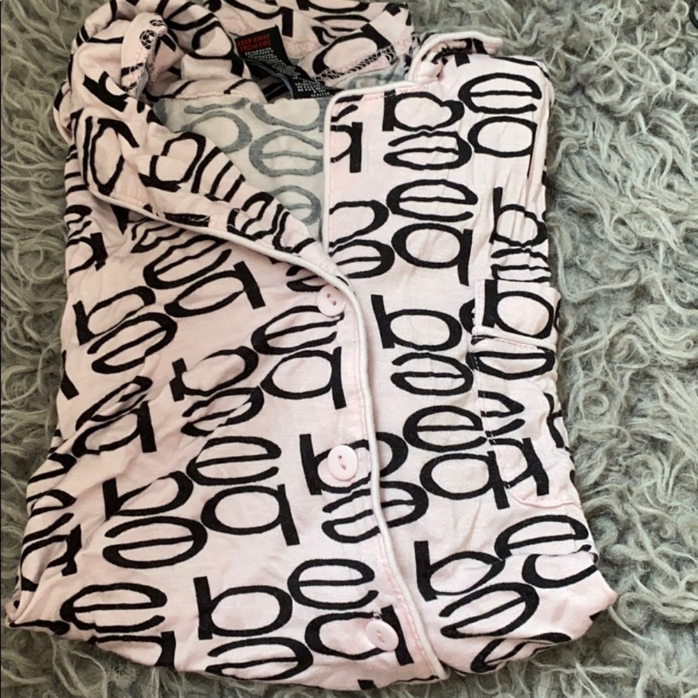 BEBE pajama top